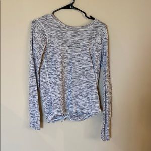 Lululemon Open Back Long Sleeve